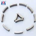 Hot sale diamond tip core drill bit segment for cutting reinforced cured concrete